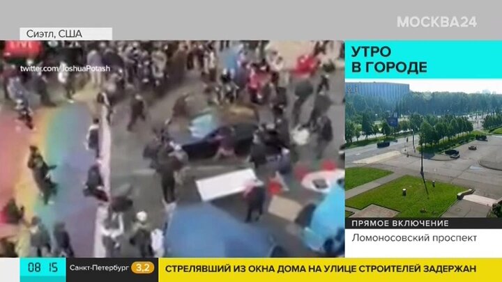 Стрельба в москве перед концертом пикника. БМП въехали в толпу митингующих.