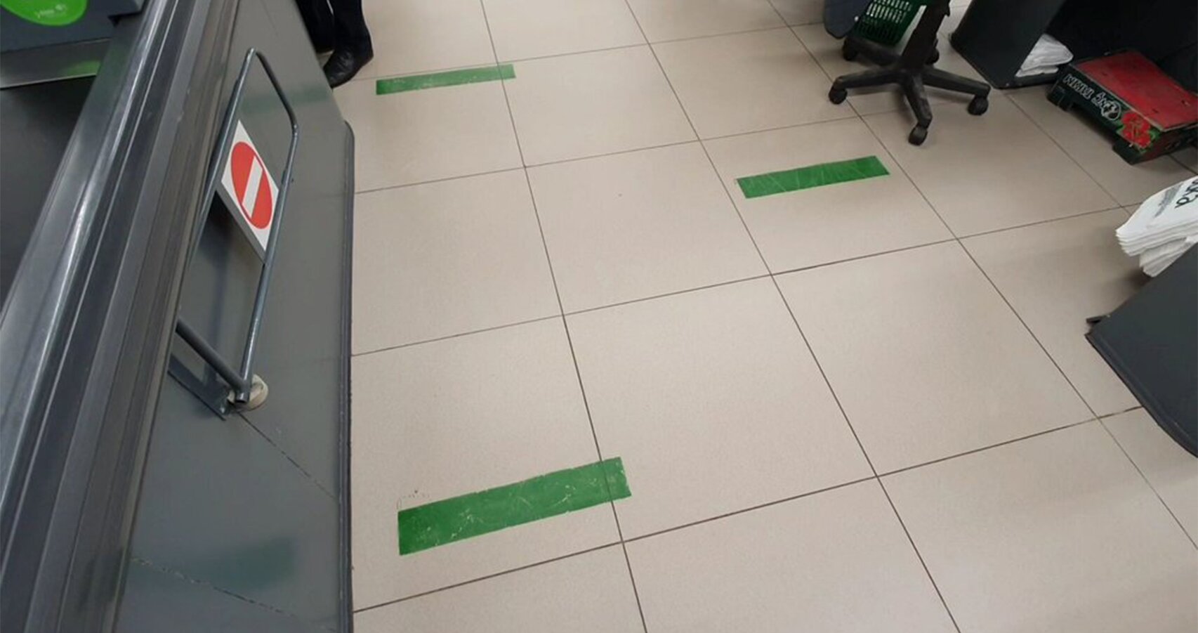 Разметка В Магазине Во Время