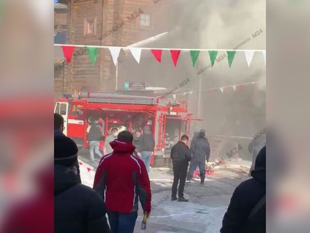 Возгорание произошло в Измайловском Кремле – МЧС