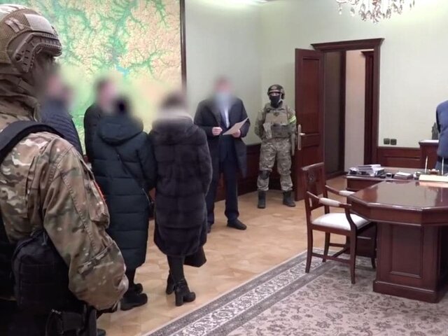 СК показал видео следственных действий с губернатором Пензенской области