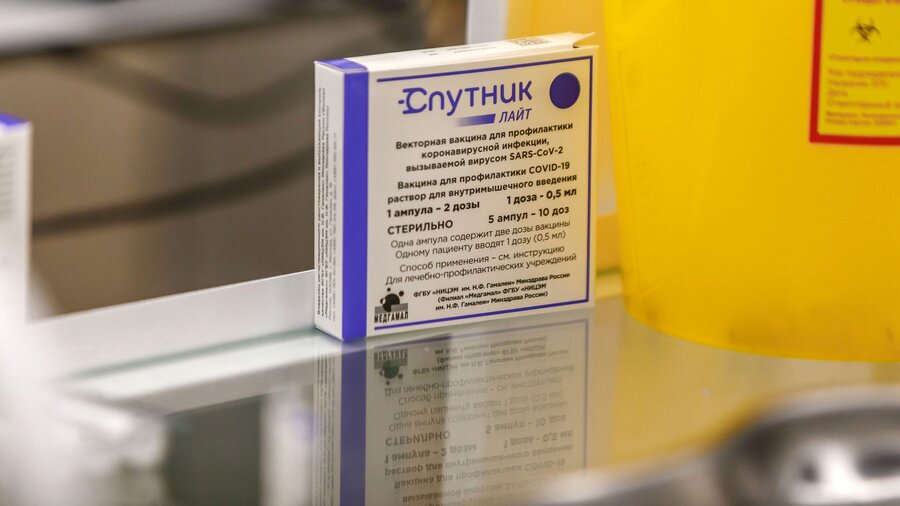 Эксперты разрешили применять "Спутник Лайт" людям старше 60 лет - Vimarsana News