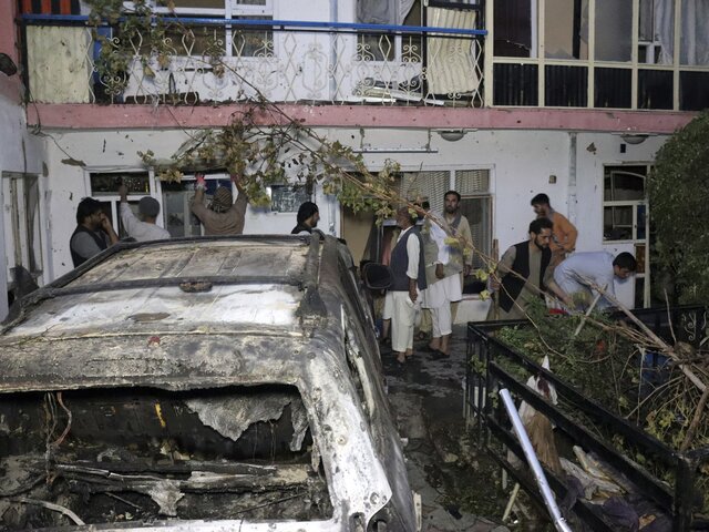 Ракетный удар по Кабулу нанесли американские военные