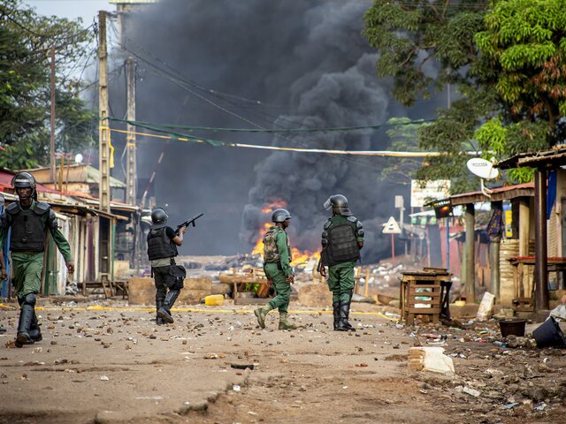 Лидер военных мятежников в Гвинее рассказал о состоянии президента