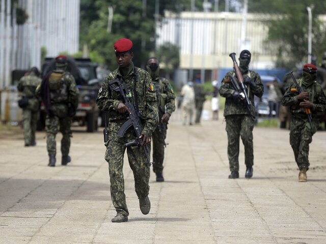 Пришедшие к власти в Гвинее военные намерены управлять страной 2 года до ближайших выборов