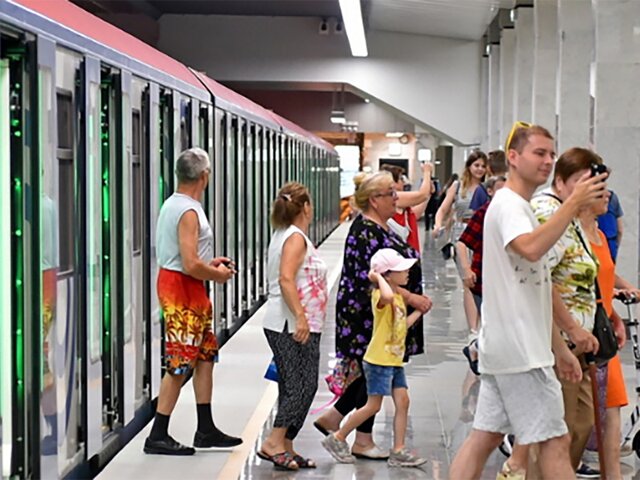 Новыми станциями Сокольнической ветки метро за два года воспользовались 14 млн человек