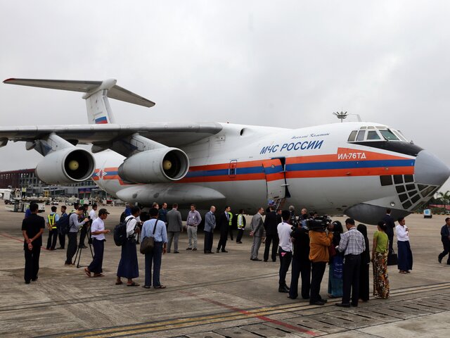 Вылетел второй борт МЧС России с гуманитарной помощью для Индии