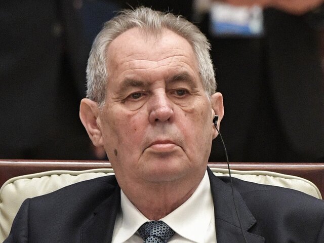 Глава сената Чехии заявил, что президент Земан не может исполнять свои обязанности