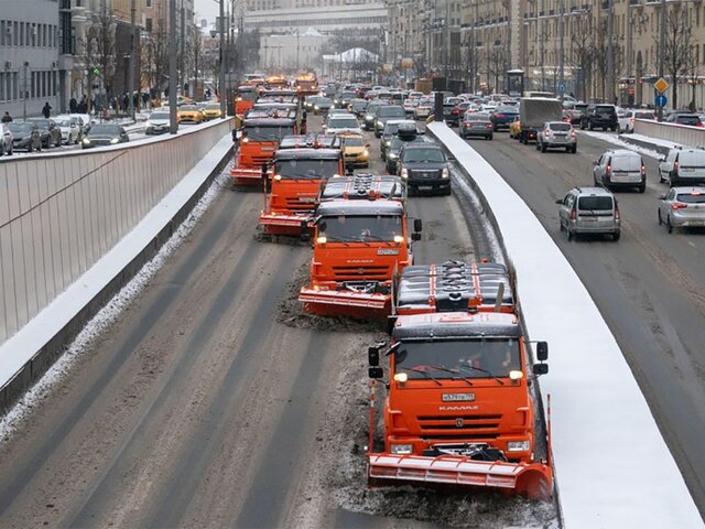 Предстоящей ночью в Москве может выпасть до 3 см снега
