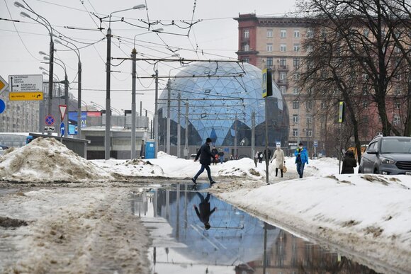 Синоптики предупредили о возможной оттепели в Москве на следующей неделе