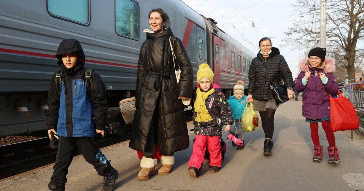 Дети из донбасса в москве