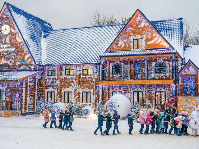 К Новому году в московской усадьбе Деда Мороза завершили ремонт