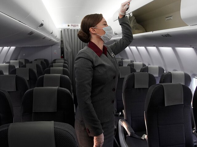 В Союзе пассажиров оценили идею оснастить самолеты спецсредствами для дебоширов