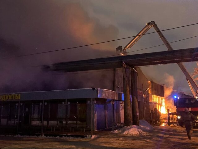 Пожар на складе в Химках потушен – МЧС