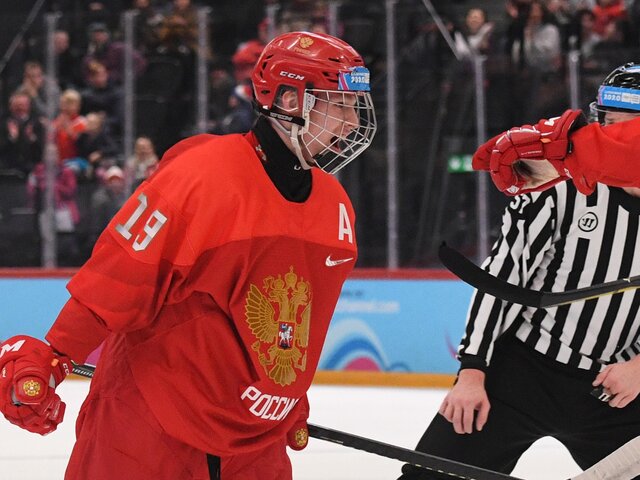 Мичков стал самым молодым игроком в истории российской хоккейной сборной