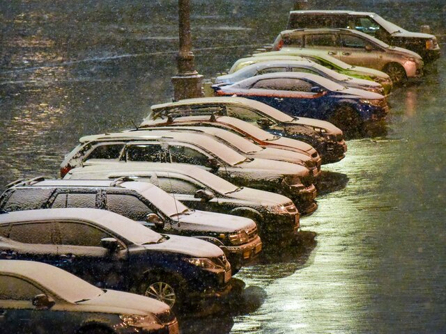В Москве может выпасть до 1 см снега