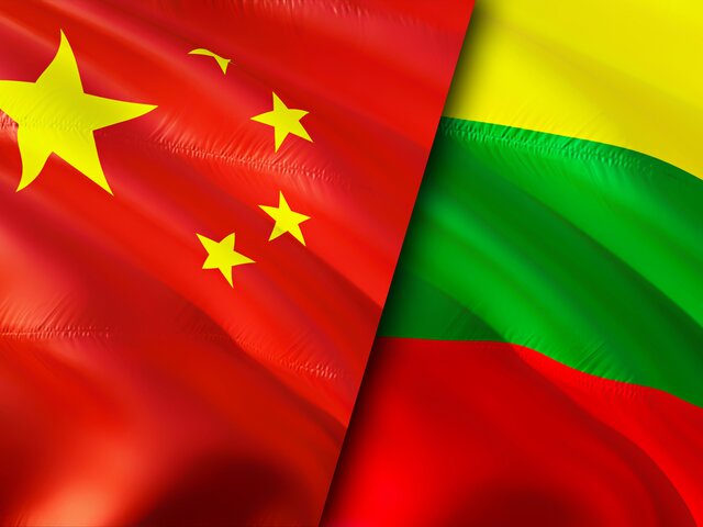 Китай исключил Литву из своей таможенной системы