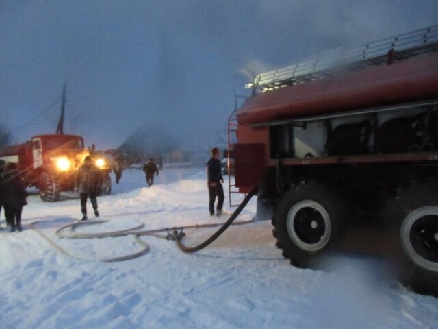 На севере Красноярского края в пожаре погибли два ребенка