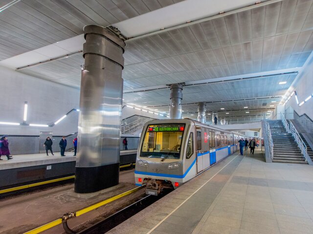 В метро Москвы прокомментировали инцидент с машинистом на станции 