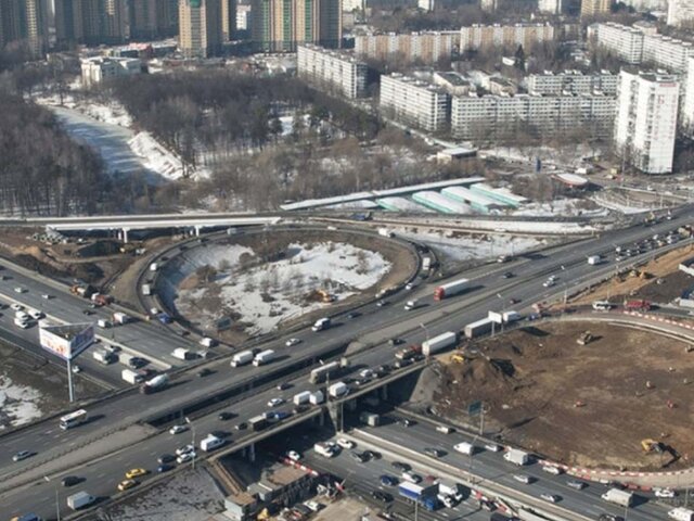 Завершено строительство основных конструкций двух эстакад от Лухмановской улицы до Москвы