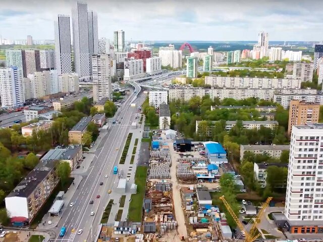 Собянин сообщил об активной фазе строительства Рублево-Архангельской линии метро