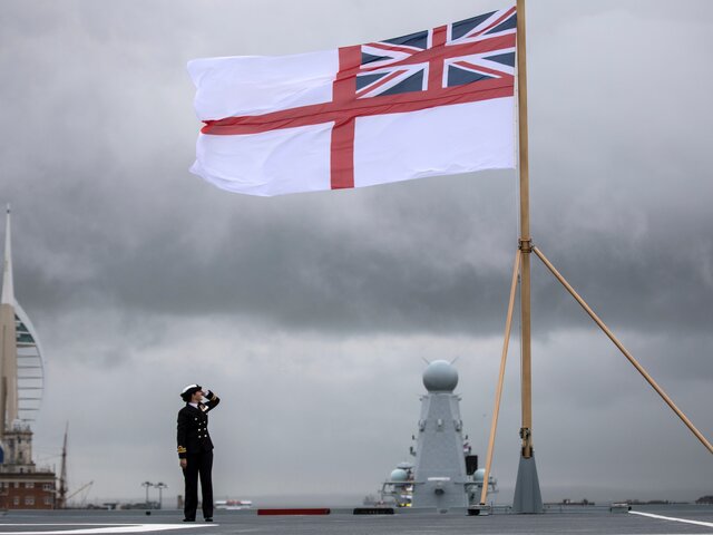 Минобороны РФ обвинило ВМС Великобритании в подрыве 