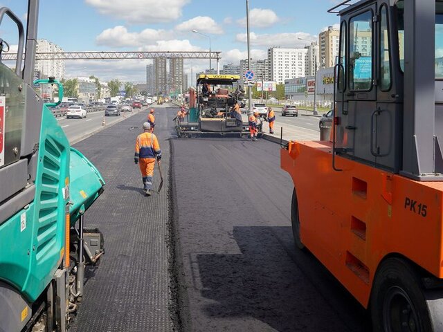 Более 23 млн квадратных метров дорог отремонтировали в Москве с начала года
