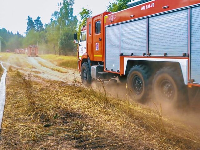 Москва направила 2 340 единиц техники для тушения пожаров в Рязанской области – Бирюков