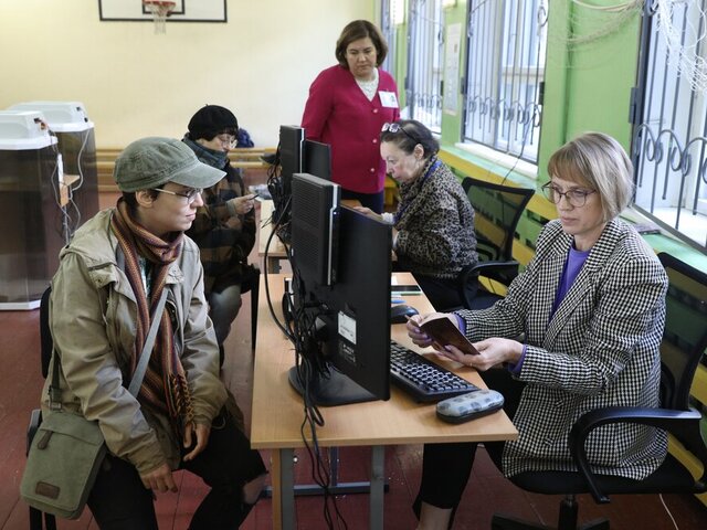 Явка на выборах муниципальных депутатов в Москве составила 16,7% по состоянию на 20:00