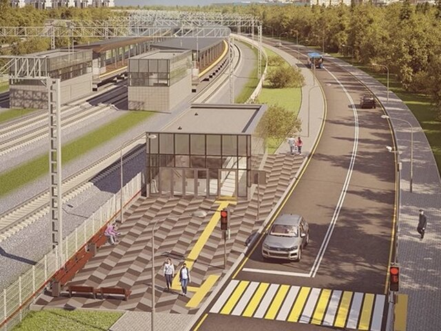 В Новой Москве построят подъездную дорогу к железнодорожной станции 