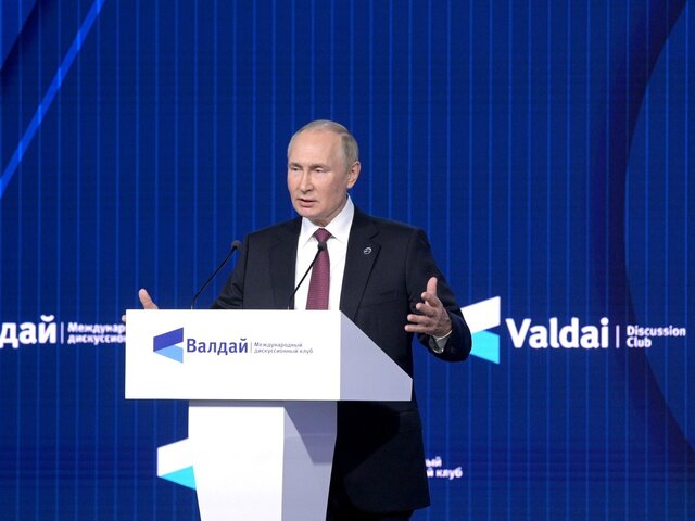 Песков заявил, что США обязаны увидеть красные линии РФ после речи Путина на "Валдае"