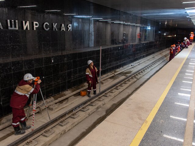 Монтаж инженерных систем на станции "Каширская" БКЛ метро выполнен на 52% – Бочкарев