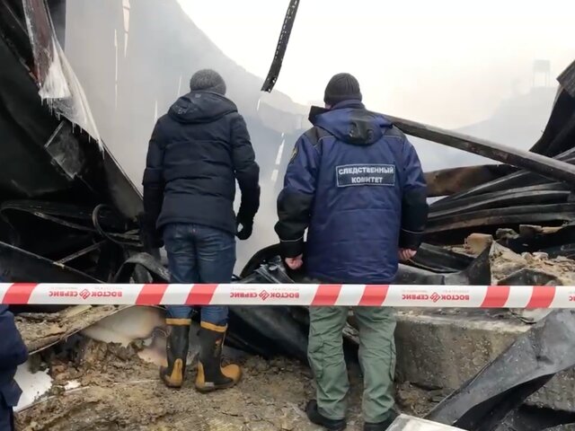 СК задержал подозреваемых по делу о пожаре в OBI в Химках