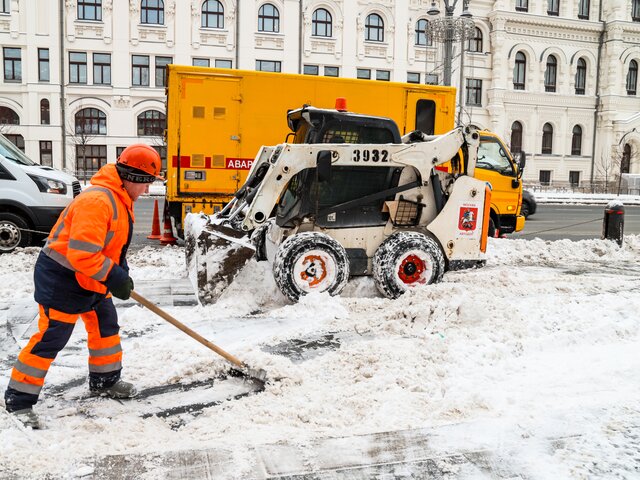 Москва онлайн покажет работу коммунальных служб во время сильного снегопада
