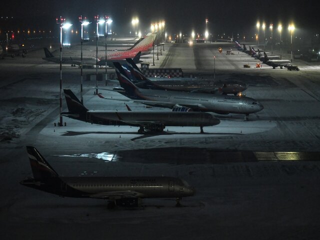 Не менее 30 рейсов задержаны и 7 отменены в аэропортах Москвы на фоне непогоды