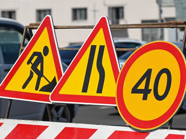 Движение на Новоорловской улице ограничат с 29 мая по 30 сентября из-за строительных работ