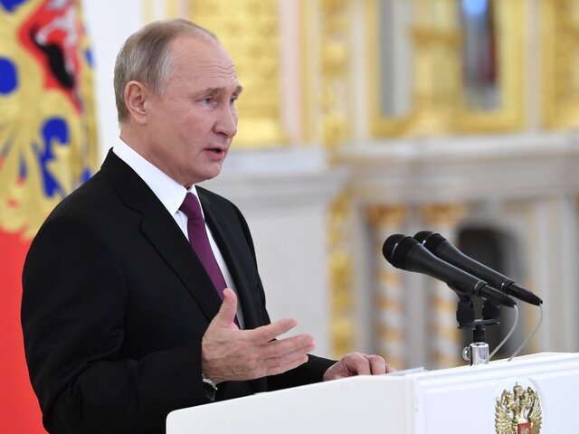 Путин заявил, что РФ не будет 