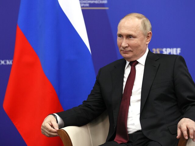 Путин примет участие в пленарной сессии ПМЭФ 16 июня – Песков