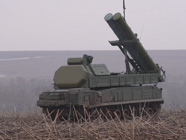 Система ПВО сработала в небе над Белгородской областью