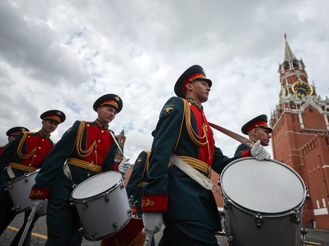 Более 40 военных оркестров примут участие в параде на Красной площади 9 мая