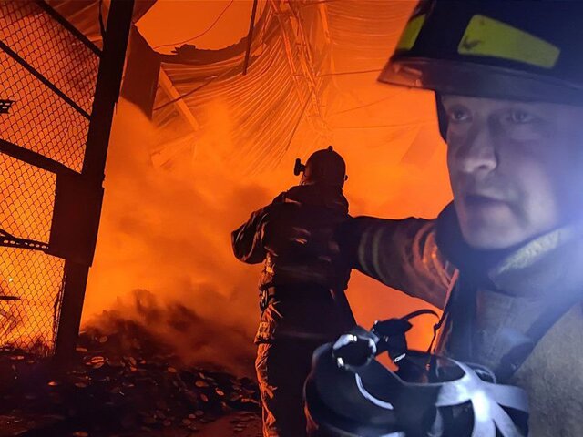 Пожар в покрасочном цехе в Тольятти ликвидировали