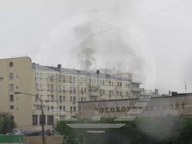 Возгорание в здании военкомата в Москве ликвидировали