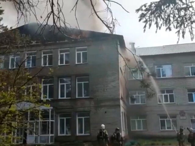 Оперативные службы ликвидировали пожар в Центральной клинической больнице Новосибирска