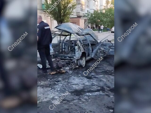 СК возбудил дело о теракте после подрыва автомобиля в Бердянске