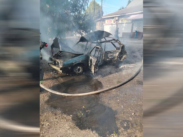 Взрыв автомобиля произошел в Бердянске