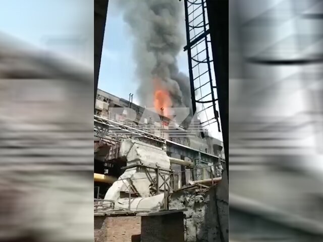 Пожар на площади 200 квадратов произошел на Новочеркасской ГРЭС