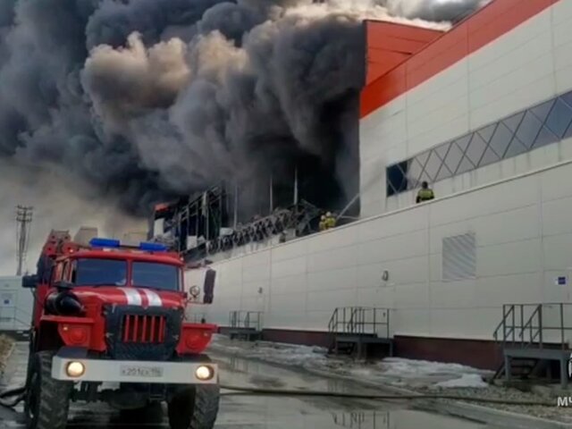 Площадь пожара под Екатеринбургом выросла до 4 тыс квадратных метров