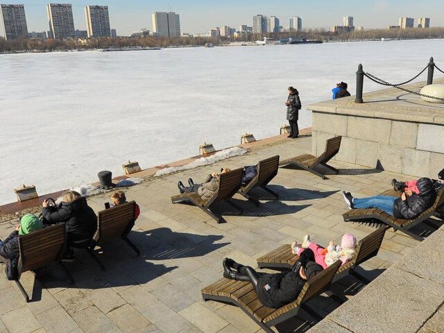 Четверг стал самым теплым днем в Москве с начала года