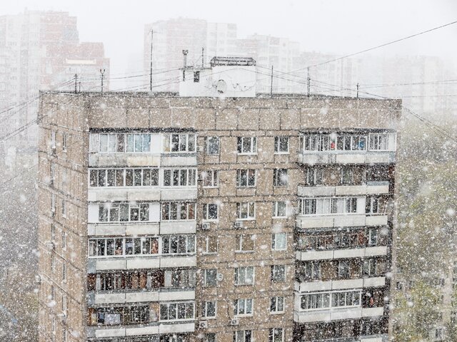Москвичей предупредили о заморозках и снеге в выходные