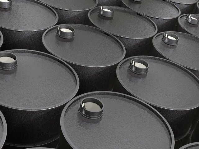 Цена на нефть Brent опустилась ниже 74 долларов за баррель