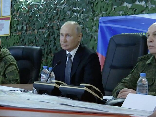 Путин лично посетил штабы в новых регионах, чтобы не отвлекать военных